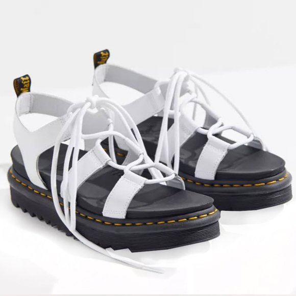 Dr. Martens Nartilla Gladiator White Sandal - Picture 4 of 11